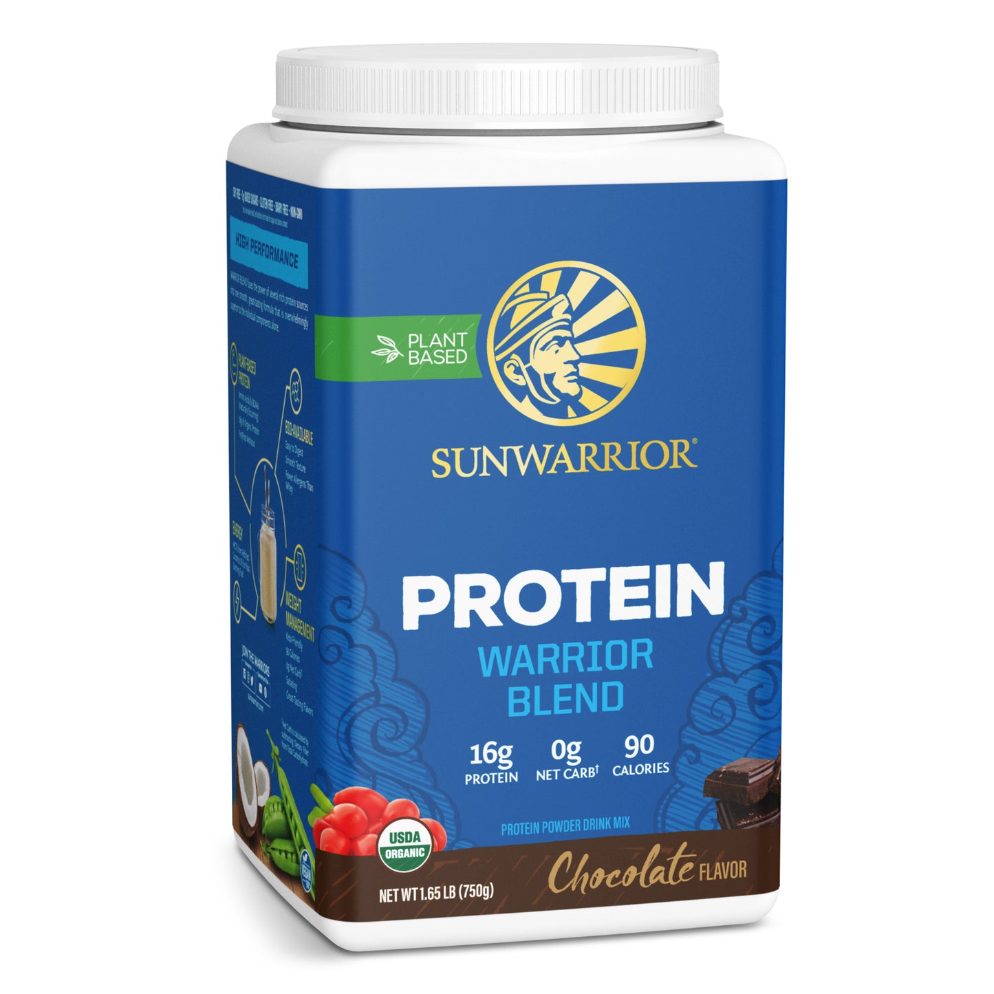 Sunwarrior - Warrior Blend - Chocolate 750 g