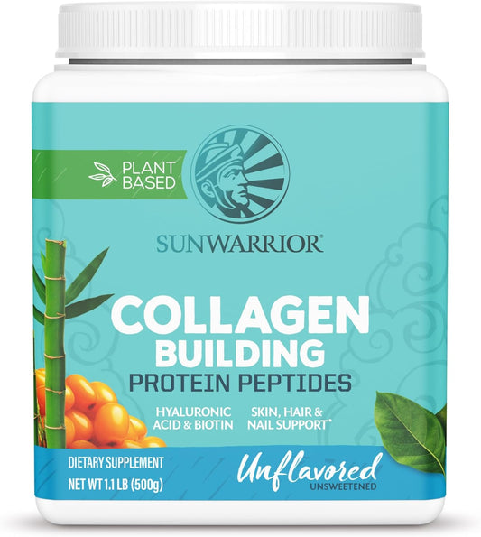 Sunwarrior - Collagen Building Protein Peptides Powder - Unflavored 500g