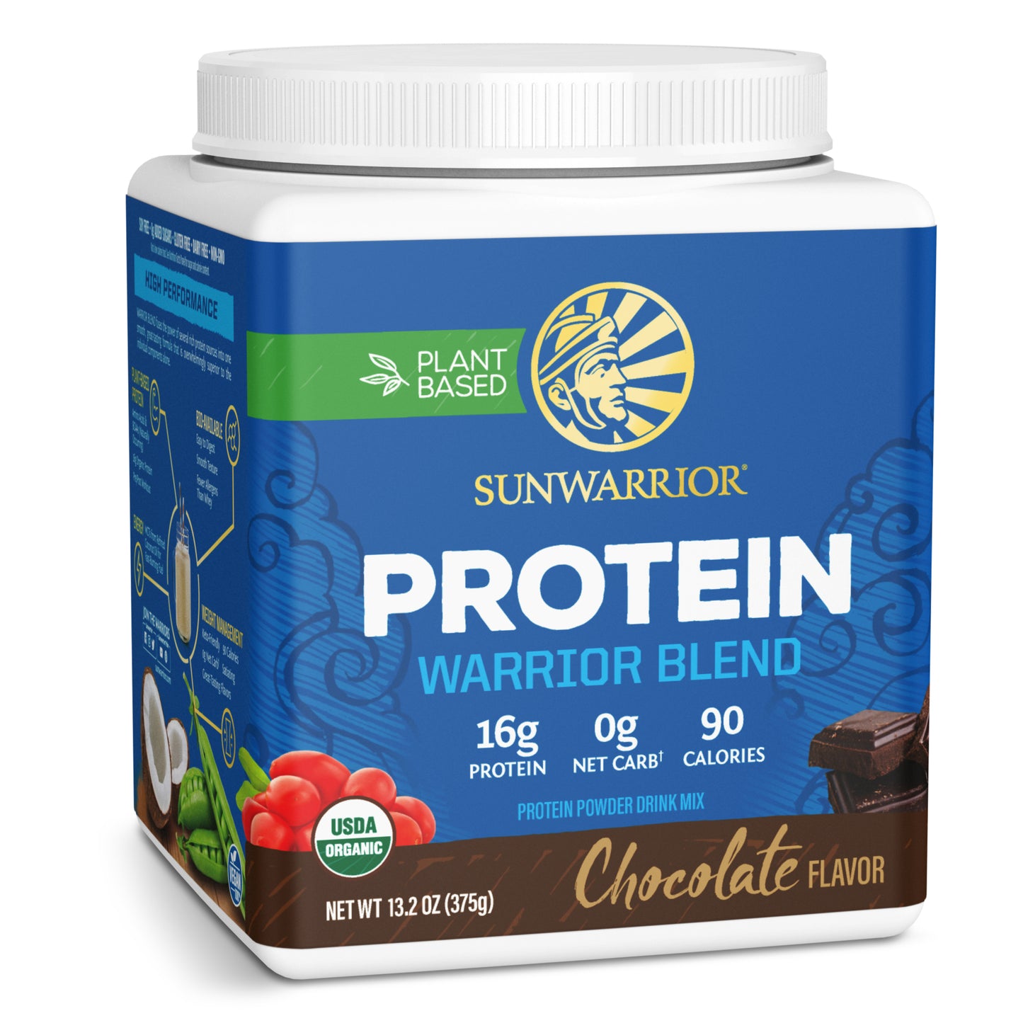 Sunwarrior - Warrior Blend - Chocolate 375 g