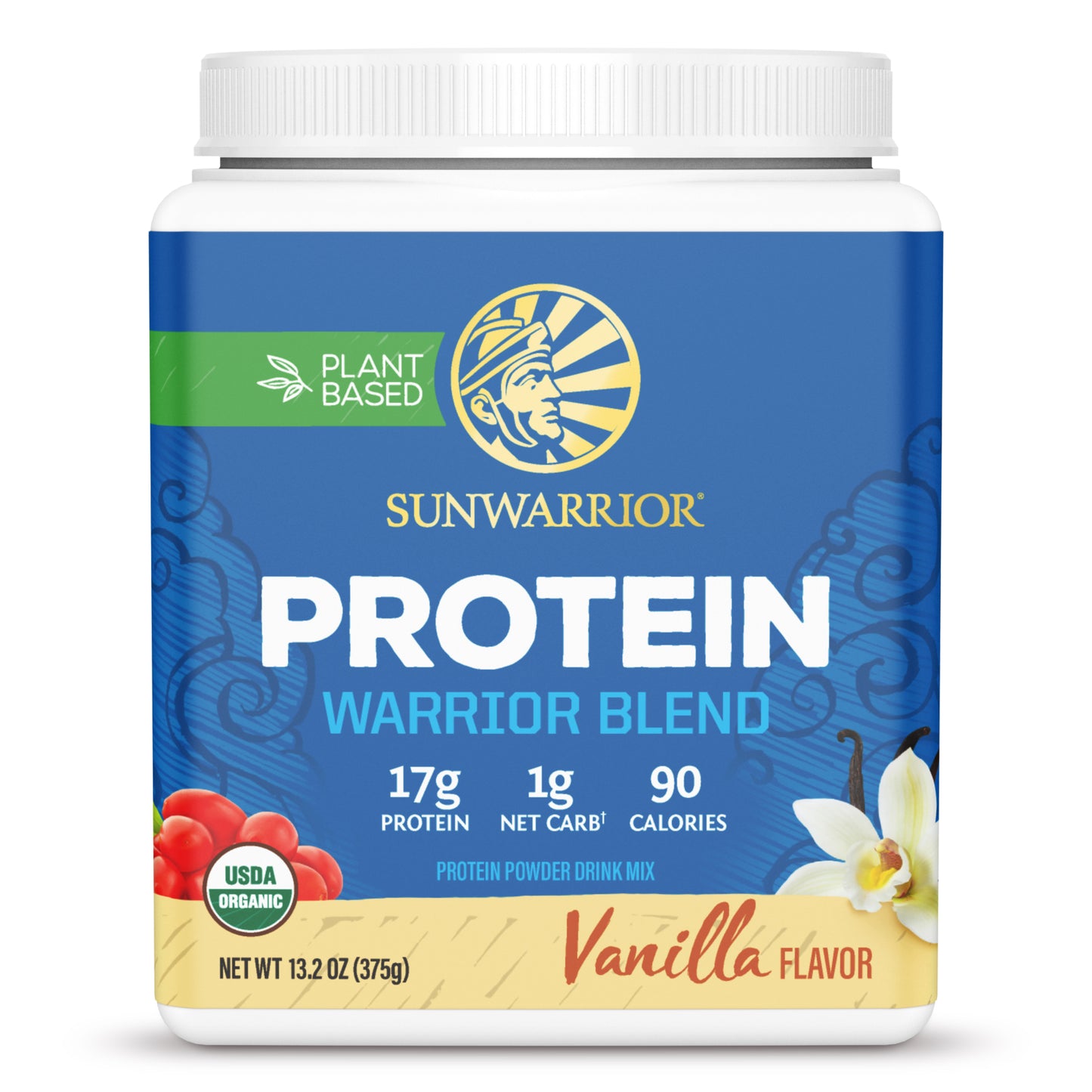 Sunwarrior - Warrior Blend - Vanilla 375 g