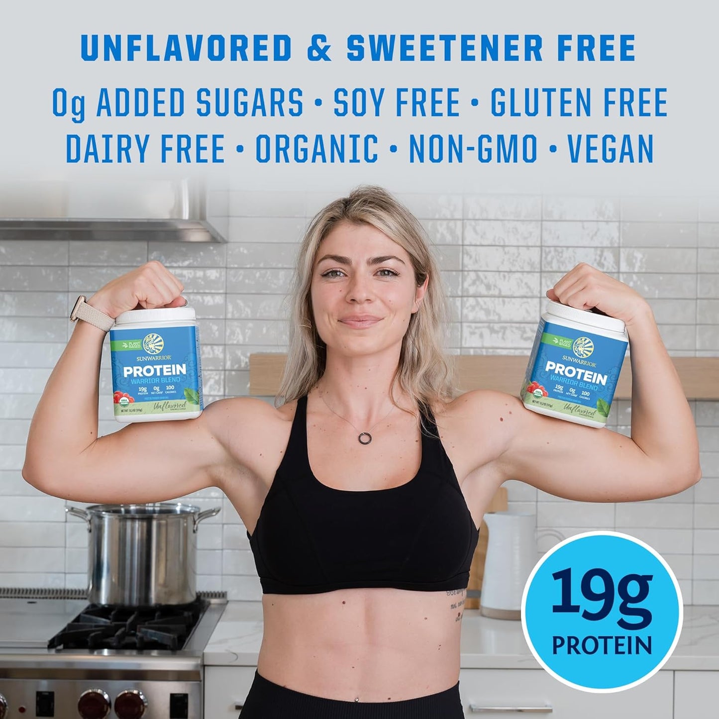 Sunwarrior - Warrior Blend - Unflavored 750g