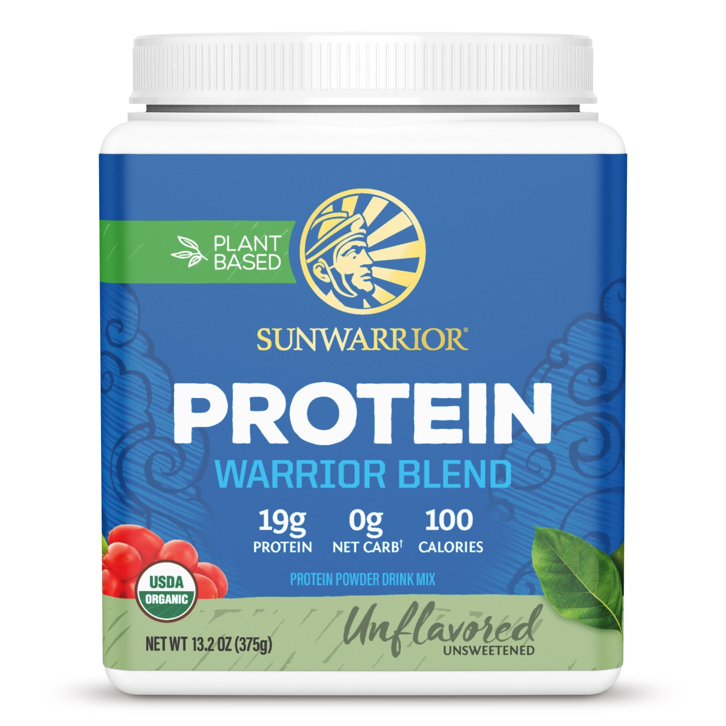 Sunwarrior - Warrior Blend - Unflavored 375 g